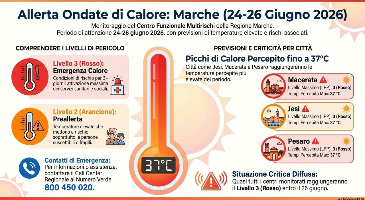 le marche nella bolla africanaallerta rossa per il caldo prolungatoecco quando cambia lo scenario da Corriereadriatico.it le marche nella bolla africanaallerta rossa per il caldo prolungatoecco quando cambia lo scenario