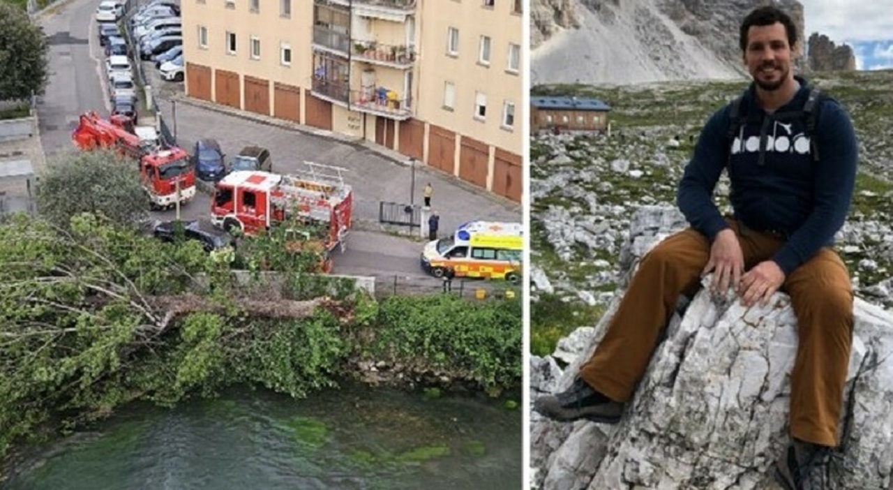 pietro monici morto travolto dall albero mentre pesca le piante pericolanti lungo il fiume botteniga saranno abbattute