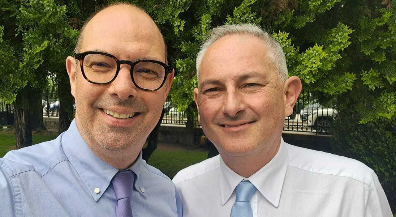 alessandro basso e loris bazzo oggi il matrimonio tra i due sindaci celebrare il decano dei primi cittadini alvaro cardin la chiesa si adegui alla societ224