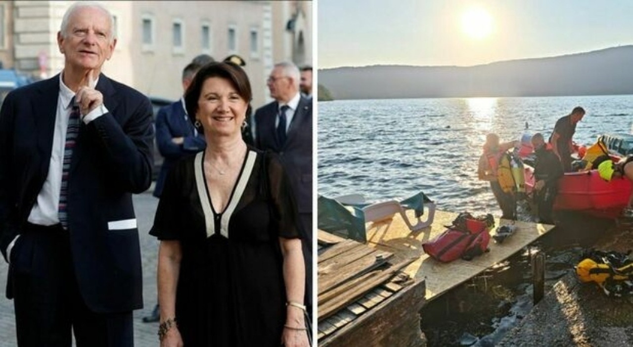 luigi cavallari disperso nel lago di vico il dramma della ministra roccella ha dato l allarme e non ha fatto in tempo a raggiungerlo