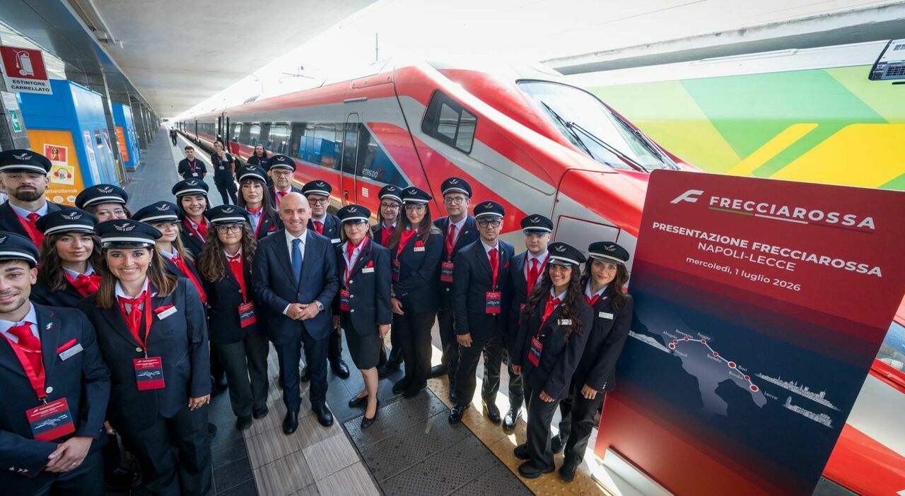 trasporti al via da oggi il nuovo collegamento frecciarossa tra napoli bari e lecce da Ilmattino.it trasporti al via da oggi il nuovo collegamento frecciarossa tra napoli bari e lecce