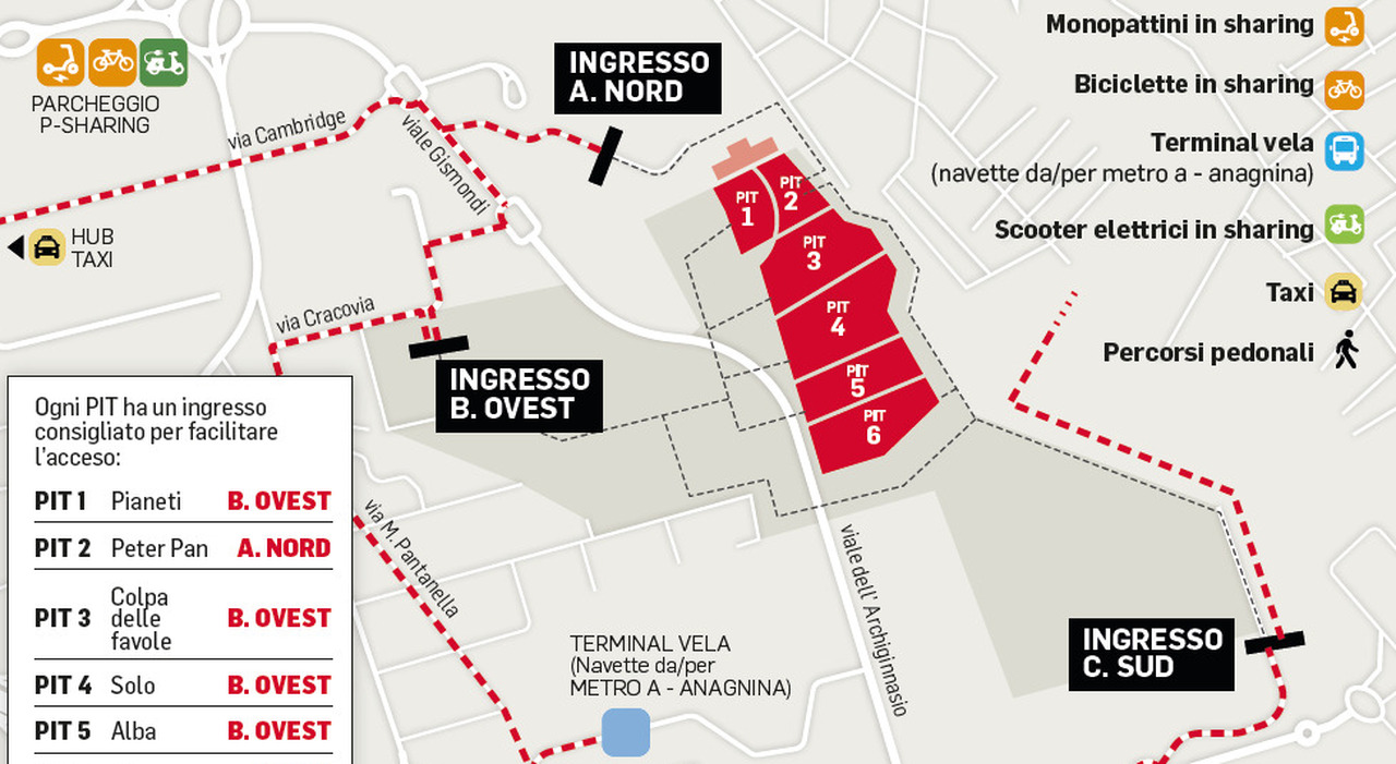 Ultimo, concerto record a Roma. Gli orari, come muoversi, i parcheggi: la guida completa