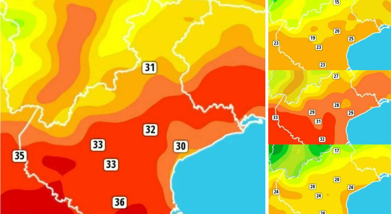 torna il caldo estremo a nordest arriva la settimana pi249 rovente temperature fino a 39 gradi le previsioni da Ilgazzettino.it torna il caldo estremo a nordest arriva la settimana pi249 rovente temperature fino a 39 gradi le previsioni