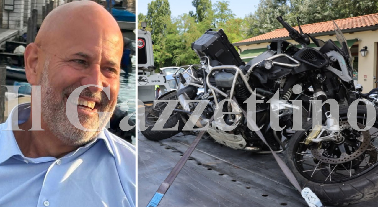 moto contro furgone sulla romea il motociclista maurizio scomparin muore a 62 anniferita la donna che viaggiava con lui
