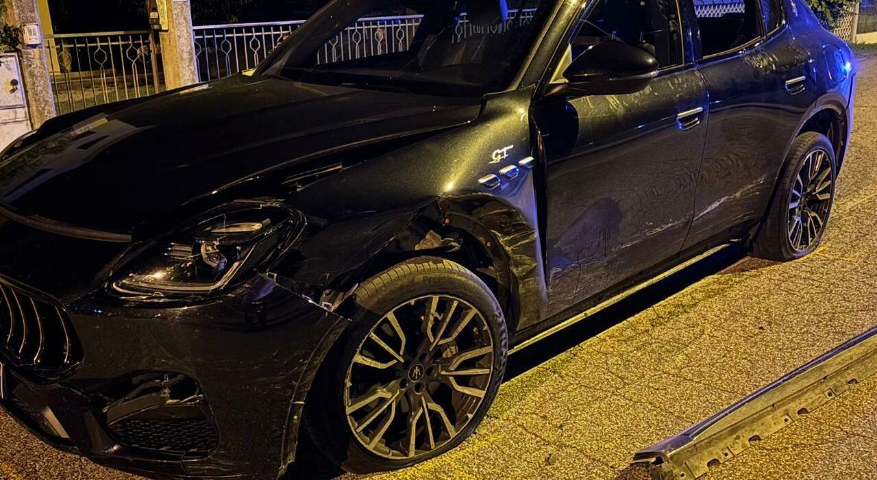 si schiantano con la maserati a noleggio contro l auto dell assessore che resta ferito lo minacciano e scappano da Ilgazzettino.it si schiantano con la maserati a noleggio contro l auto dell assessore che resta ferito lo minacciano e scappano