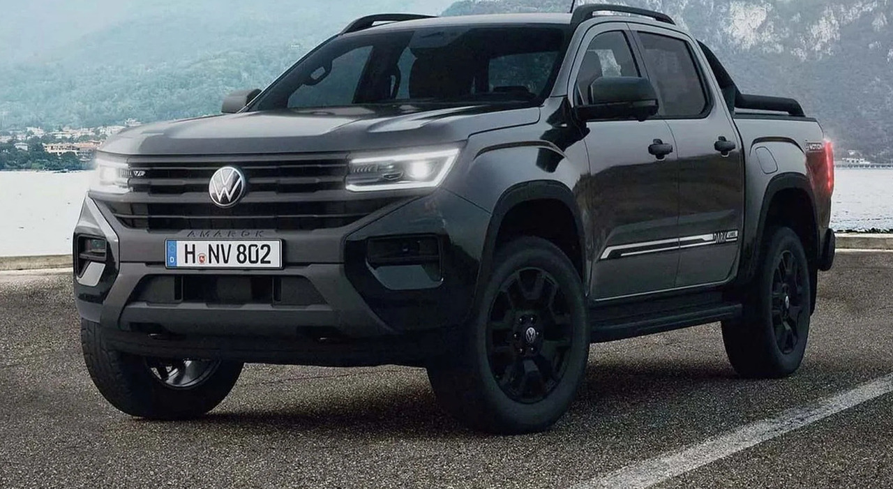 il pick-up Amarok Dark Label