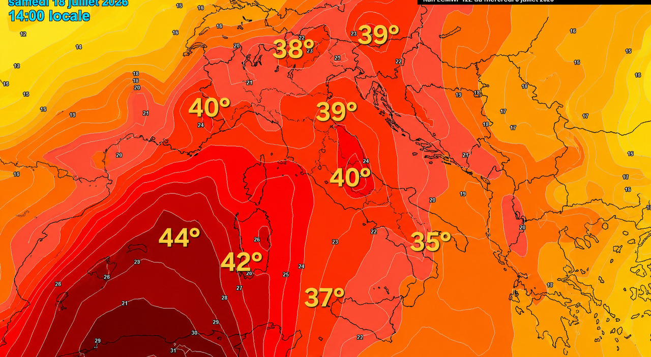 caldo africano picco in arrivo temperature fino a 45 gradi ecco quando e quanto durer224