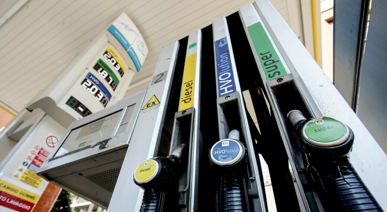 Un distributore di carburante