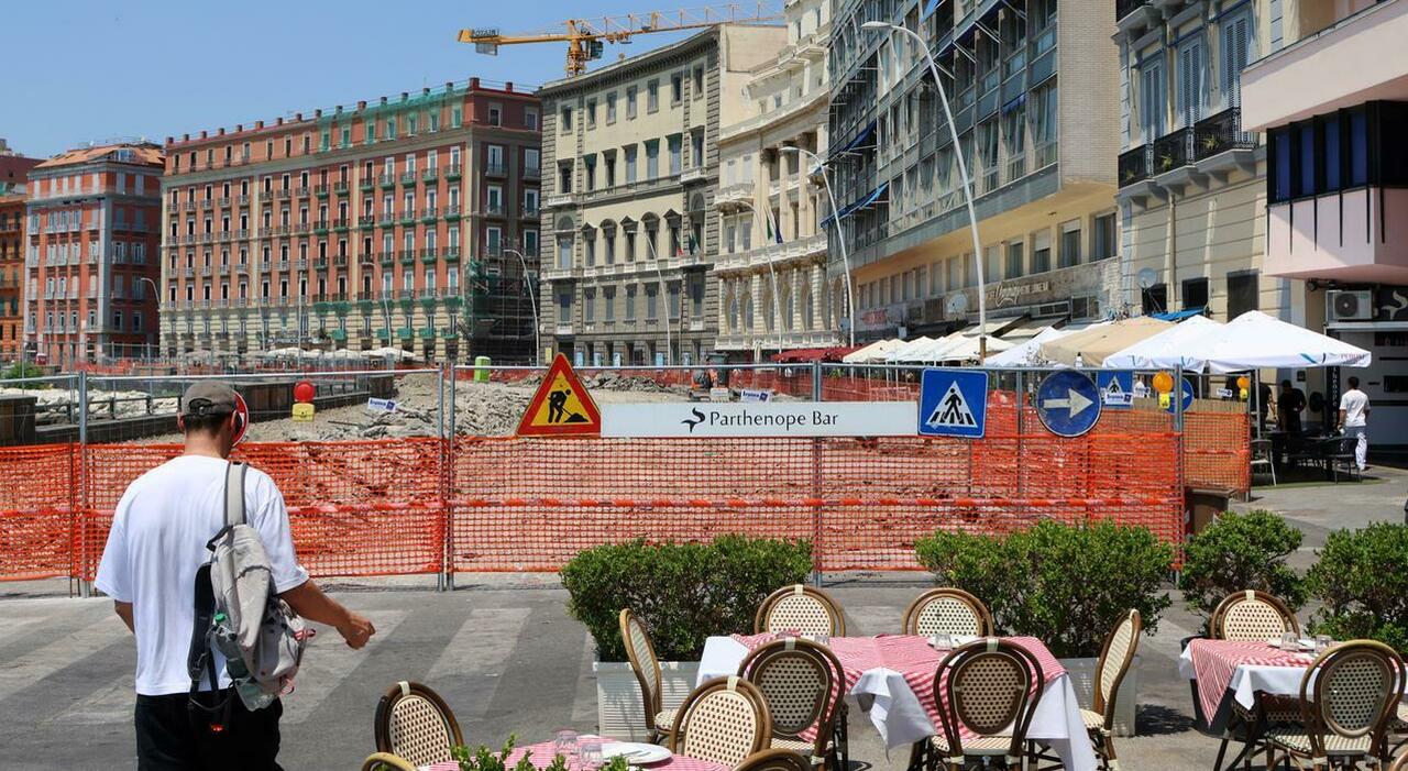 lungomare slalom tra i cantieri lumaca sicurezza a rischio da Ilmattino.it lungomare slalom tra i cantieri lumaca sicurezza a rischio