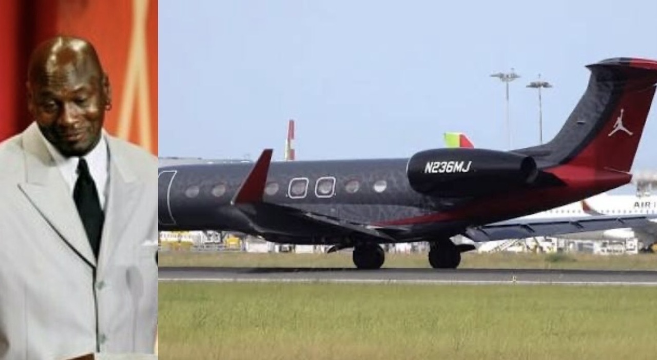 Michael Jordan in Sardegna: dettagli sul jet privato da 70 milioni di dollari
