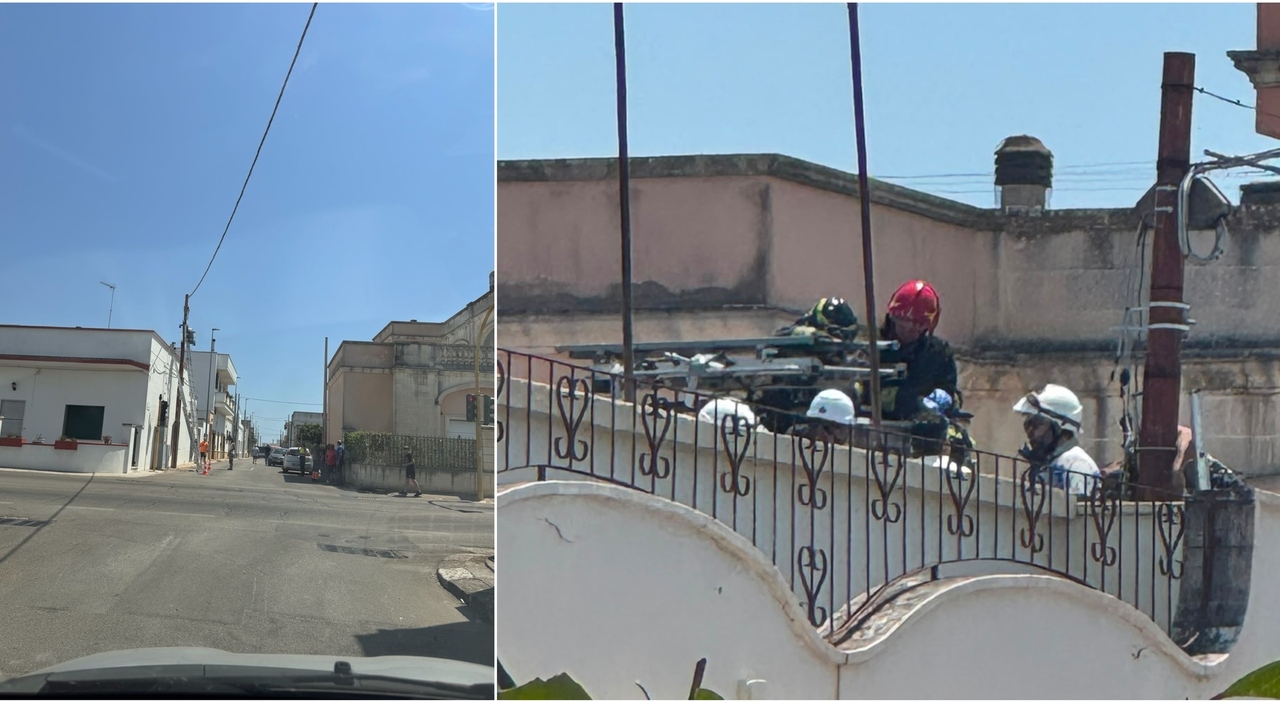 salento incidente sul lavoro operaio morto folgorato da Quotidianodipuglia.it salento incidente sul lavoro operaio morto folgorato