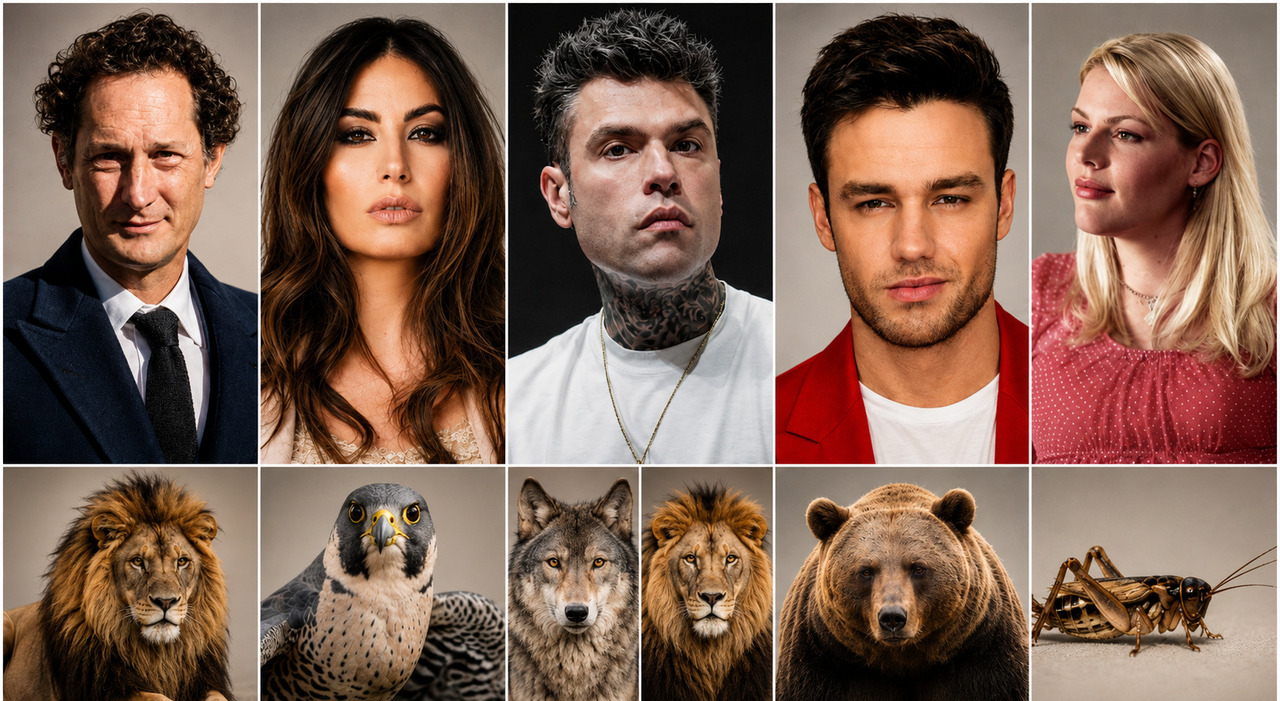 Edoardo Lupo, Leone e Nathan Falco: i nomi degli animali scelti dai vip