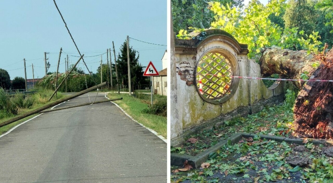 maltempo grandine raffiche di vento alberi caduti e allagamenti nel rodigino blackout per l incendio di un trasformatore da Ilgazzettino.it maltempo grandine raffiche di vento alberi caduti e allagamenti nel rodigino blackout per l incendio di un trasformatore