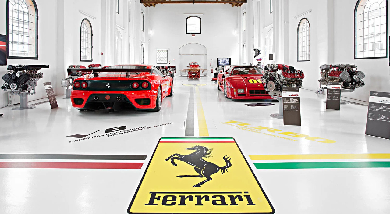 Il museo Ferrari a Maranello