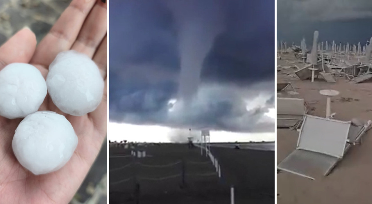 tromba d aria devasta gli stabilimenti balneari a chioggia grandine grande come uova in polesine i danni del maltempo sul veneto da Ilgazzettino.it tromba d aria devasta gli stabilimenti balneari a chioggia grandine grande come uova in polesine i danni del maltempo sul veneto