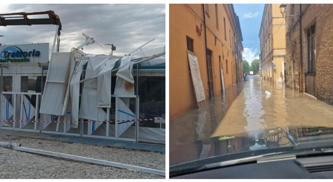 marotta le raffiche sfondano il tetto dello stabilimento in spiaggia una dipendente riesce ad uscire in tempo quando riapriremo ora fano sott acqua anche in centro da Corriereadriatico.it marotta le raffiche sfondano il tetto dello stabilimento in spiaggia una dipendente riesce ad uscire in tempo quando riapriremo ora fano sott acqua anche in centro