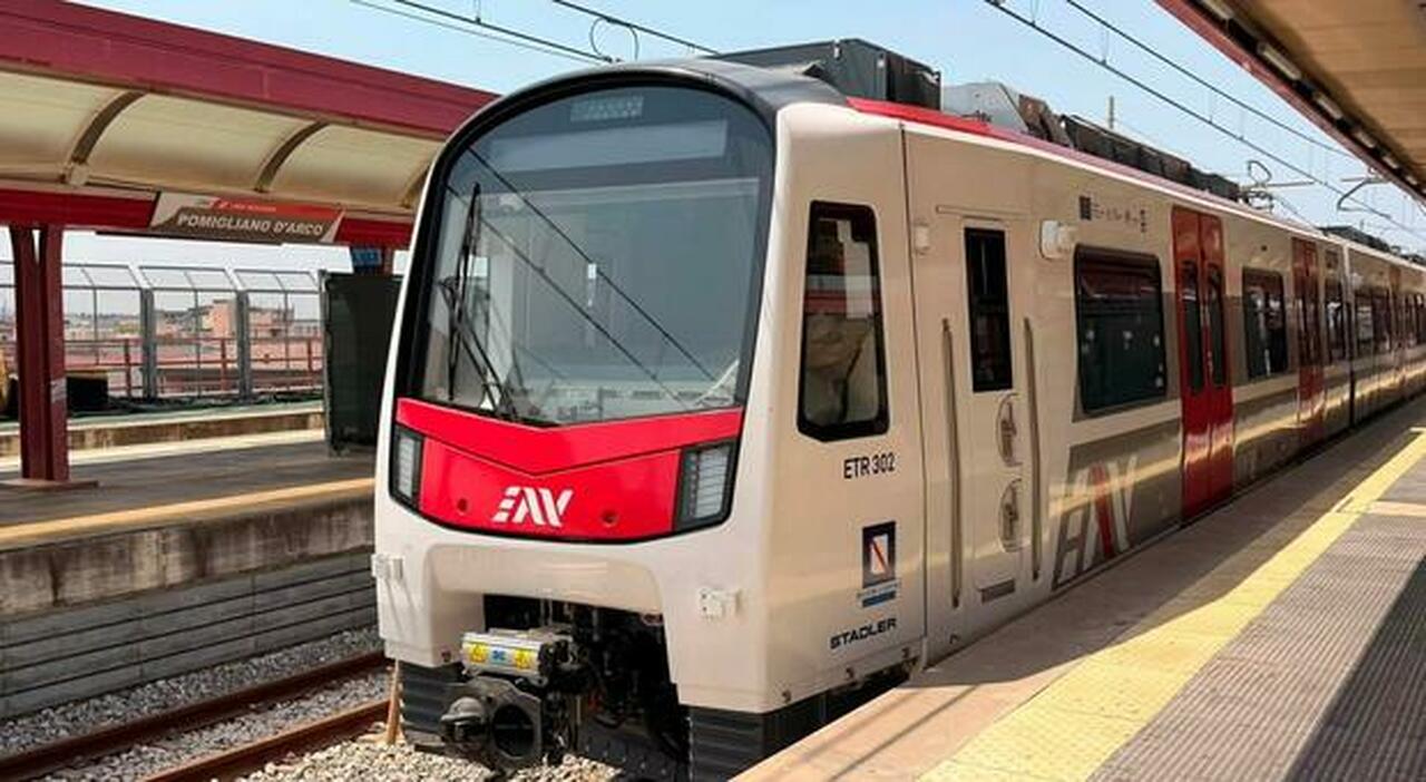 Nuovo treno Circumvesuviana in servizio, pendolari in attesa di miglioramenti