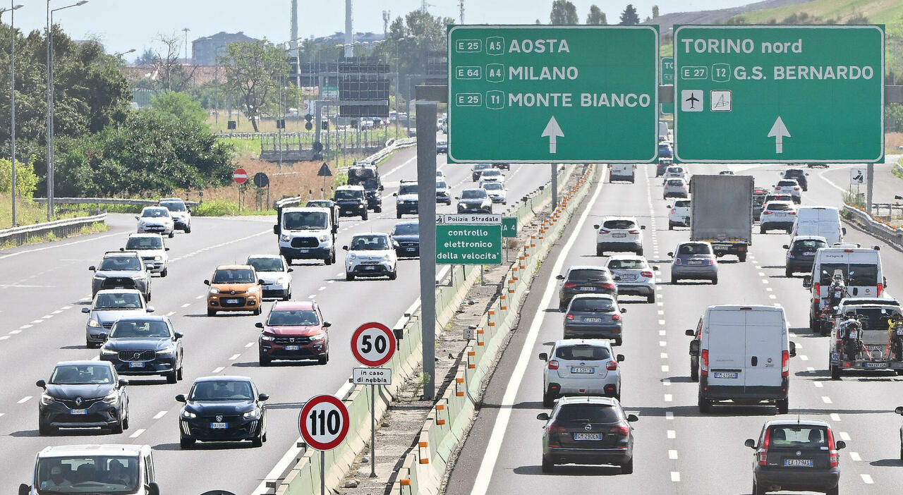 Traffico in autostrada