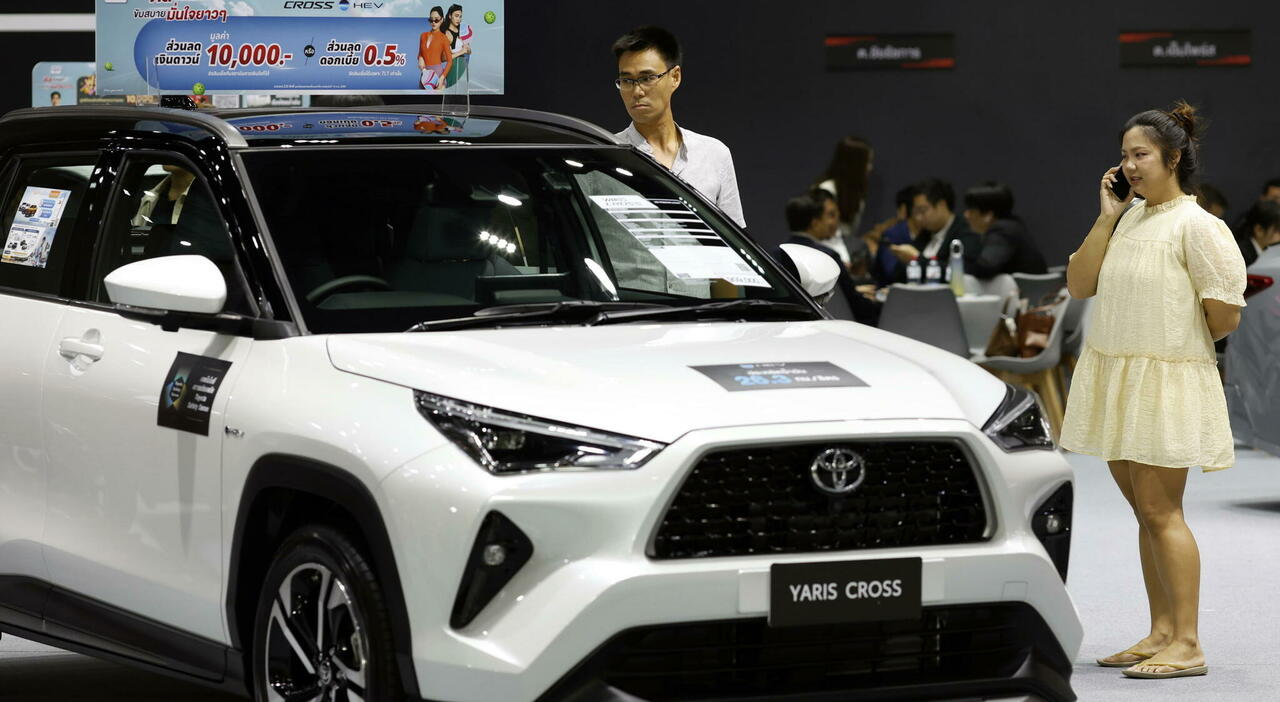 Toyota al Bangkok Auto Show di pochi giorni fa