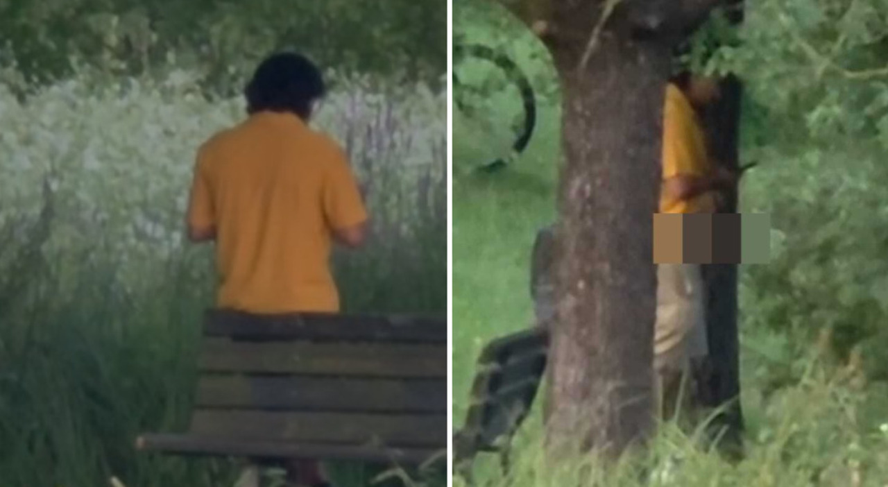 Un uomo ucraino sconvolto da una scena di atti osceni in un parco pubblico a Pordenone