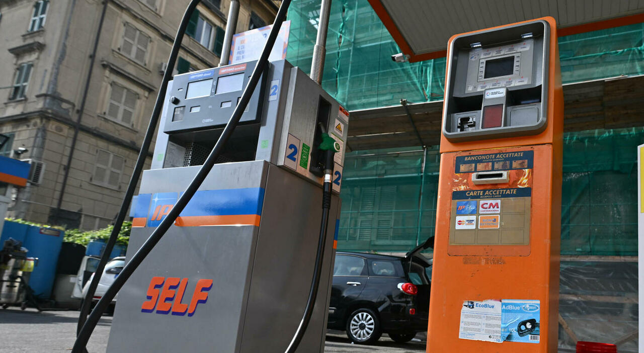 Una pompa di carburante