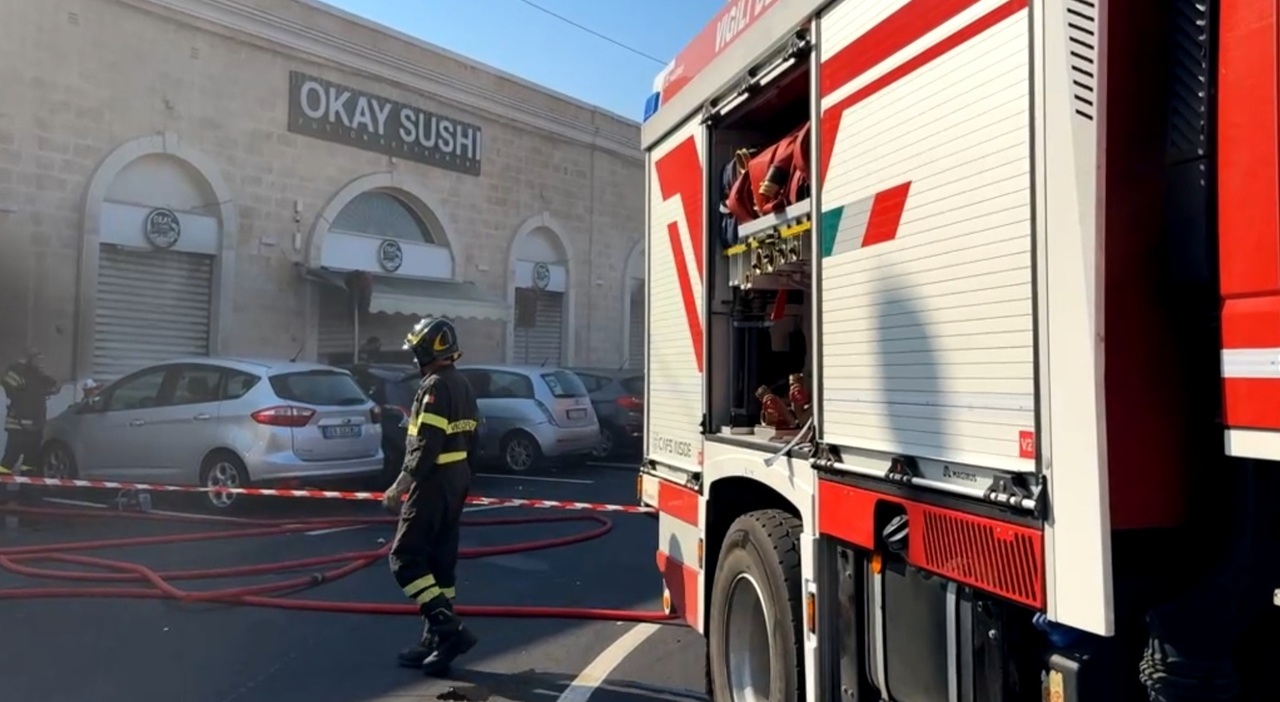 fuoco al ristorante di sushi indaga la polizia da Quotidianodipuglia.it fuoco al ristorante di sushi indaga la polizia