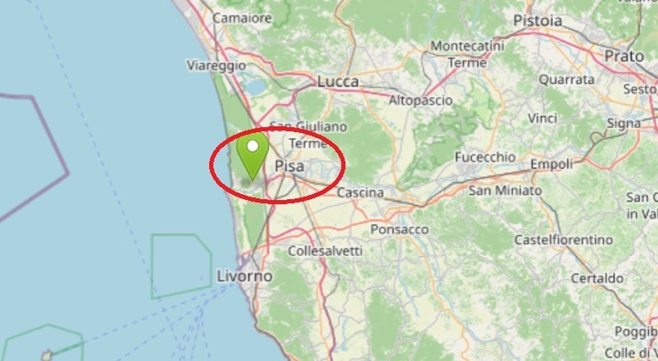 terremoto a pisa oggi scossa di magnitudo 41 gente in strada le ultime notizie da Ilmattino.it terremoto a pisa oggi scossa di magnitudo 41 gente in strada le ultime notizie