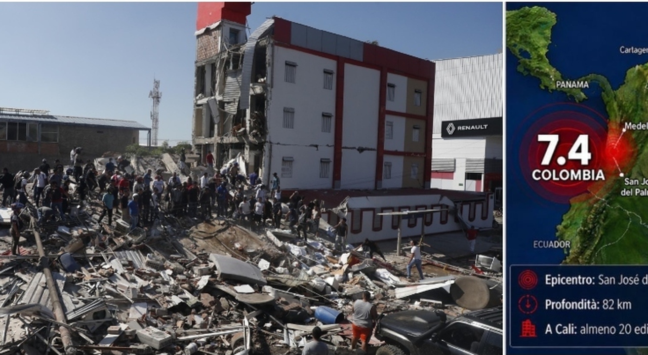 terremoto colombia oggi di 74 almeno 26 morti e 10 feriti edifici crollati sospesi i voli in 5 aeroporti bimbi sotto le macerie da Ilmattino.it terremoto colombia oggi di 74 almeno 26 morti e 10 feriti edifici crollati sospesi i voli in 5 aeroporti bimbi sotto le macerie