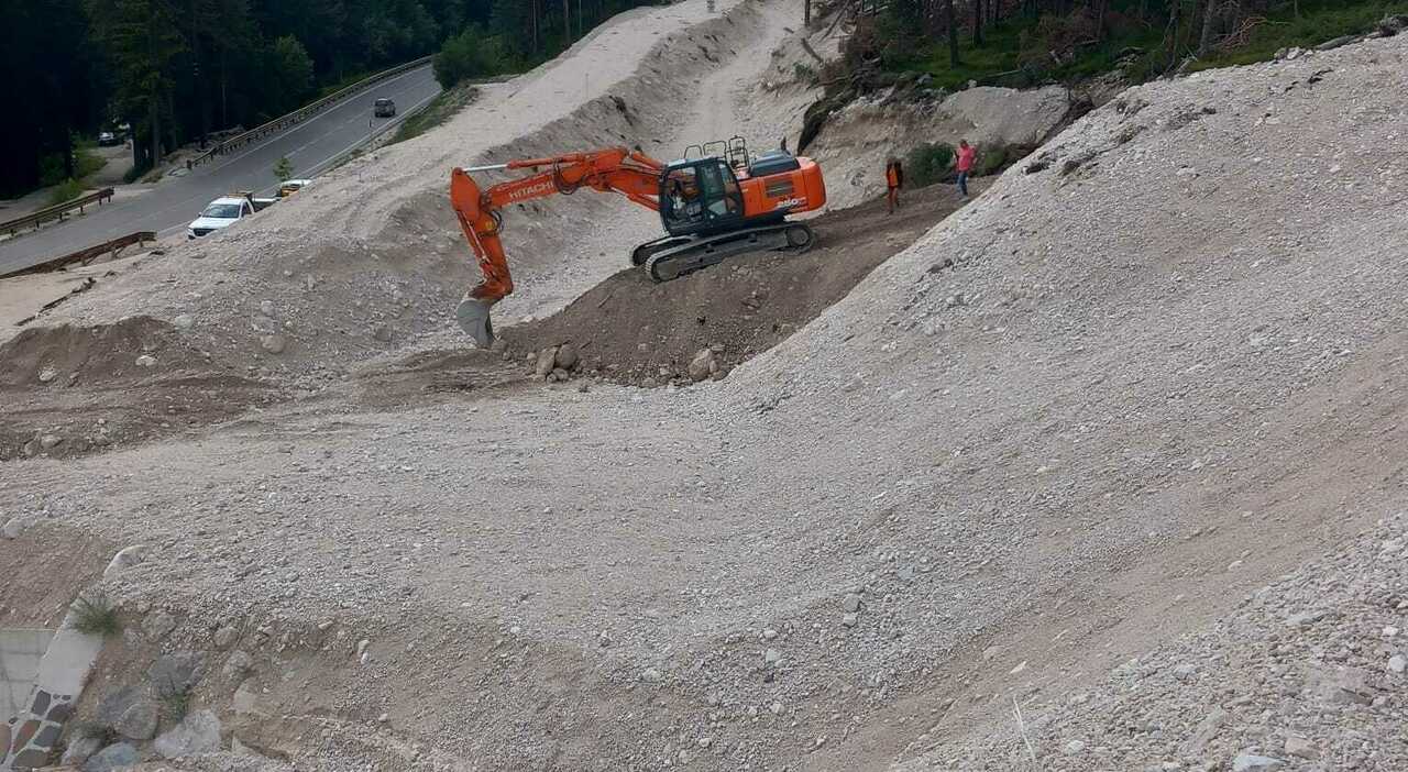Frana a Croda Marcora, chiusura della Alemagna e semafori rossi, viabilità ripresa dopo un'ora