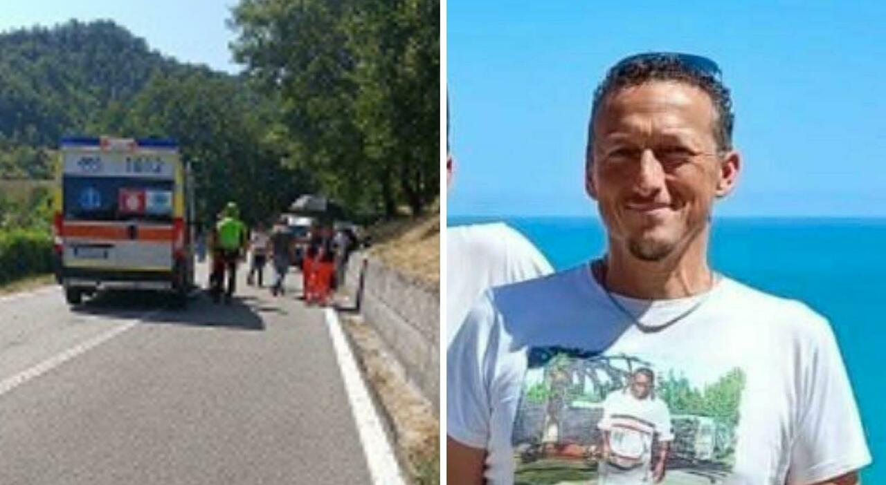 schianto in moto sotto gli occhi degli amici sull apecchiese morto l imprenditore andrea brocanelli donati gli organi da Corriereadriatico.it schianto in moto sotto gli occhi degli amici sull apecchiese morto l imprenditore andrea brocanelli donati gli organi