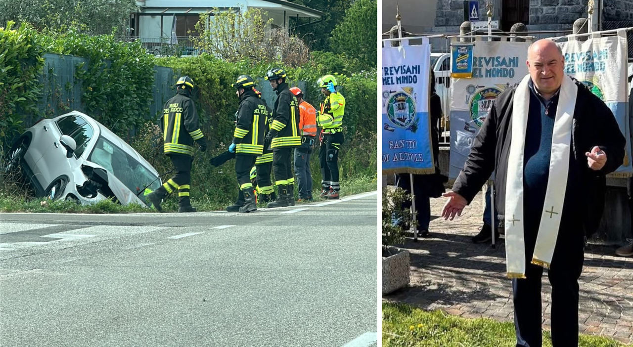 ha un malore alla guida e finisce con l auto nel canale muore a 66 anni don lino bertollo parroco di pederobba e onigo da Ilgazzettino.it ha un malore alla guida e finisce con l auto nel canale muore a 66 anni don lino bertollo parroco di pederobba e onigo
