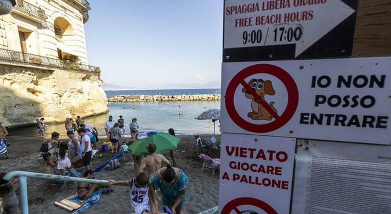 posillipo spiaggia negata i cancelli chiusi alle 17 da Ilmattino.it posillipo spiaggia negata i cancelli chiusi alle 17