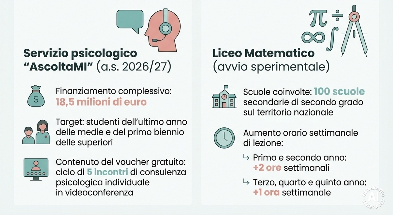 Scuola, tutte le novità: dall'intelligenza artificiale ai metal detector fino al psicologo gratis. Cosa cambia da settembre