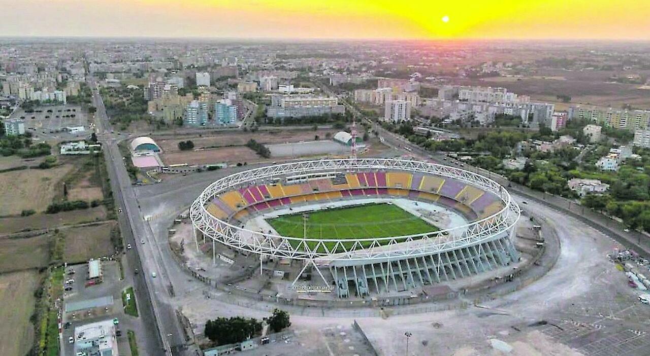 stadio via del mare lecce c 232 l agibilit224 ok della prefettura per lecce roma