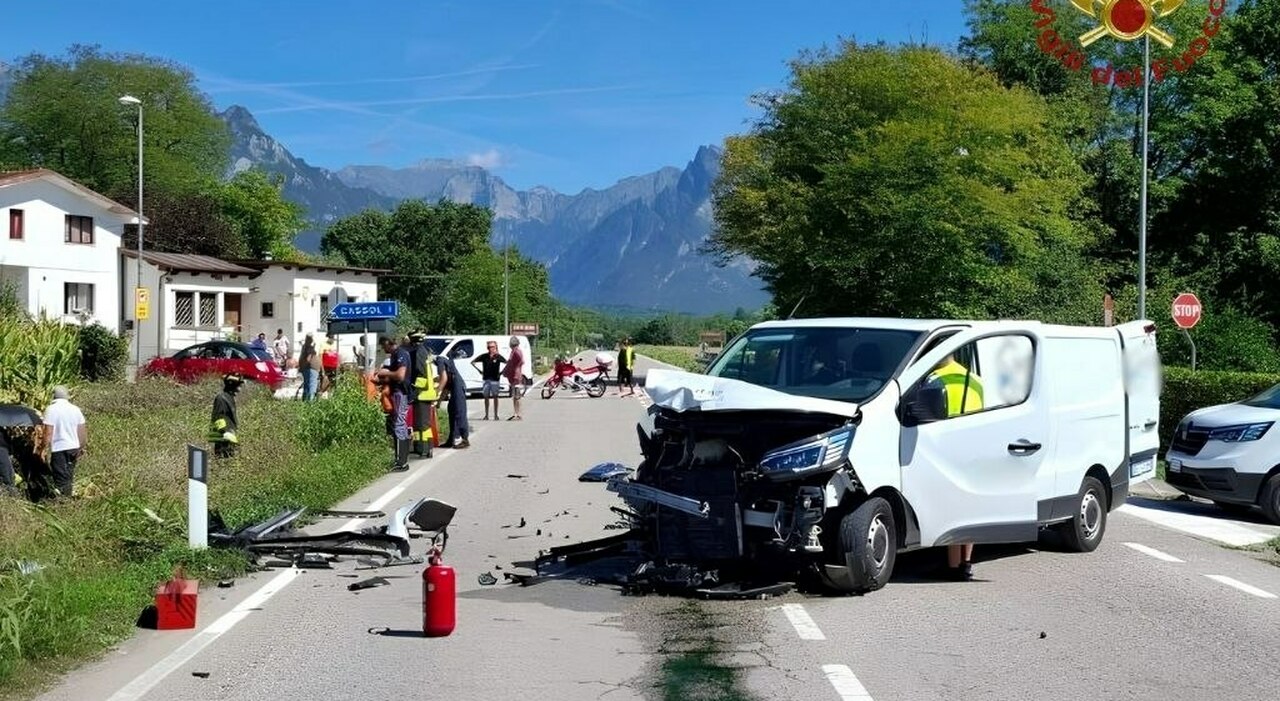 incidente tra moto e furgoncino motociclista veneziano muore a 40 anni la vittima era un lagunare