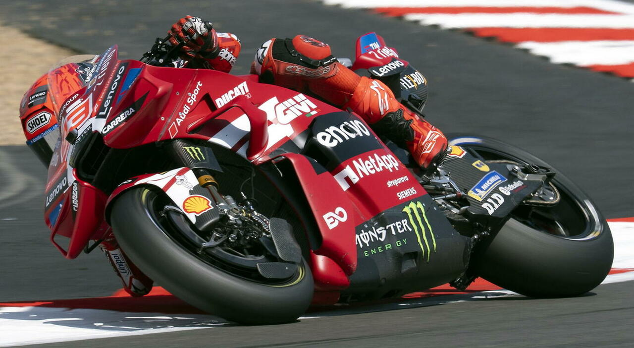 Marc Marquez sulla sua Ducati