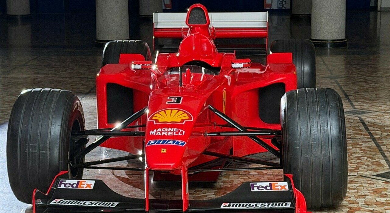 la Ferrari di Schumacher del 1999