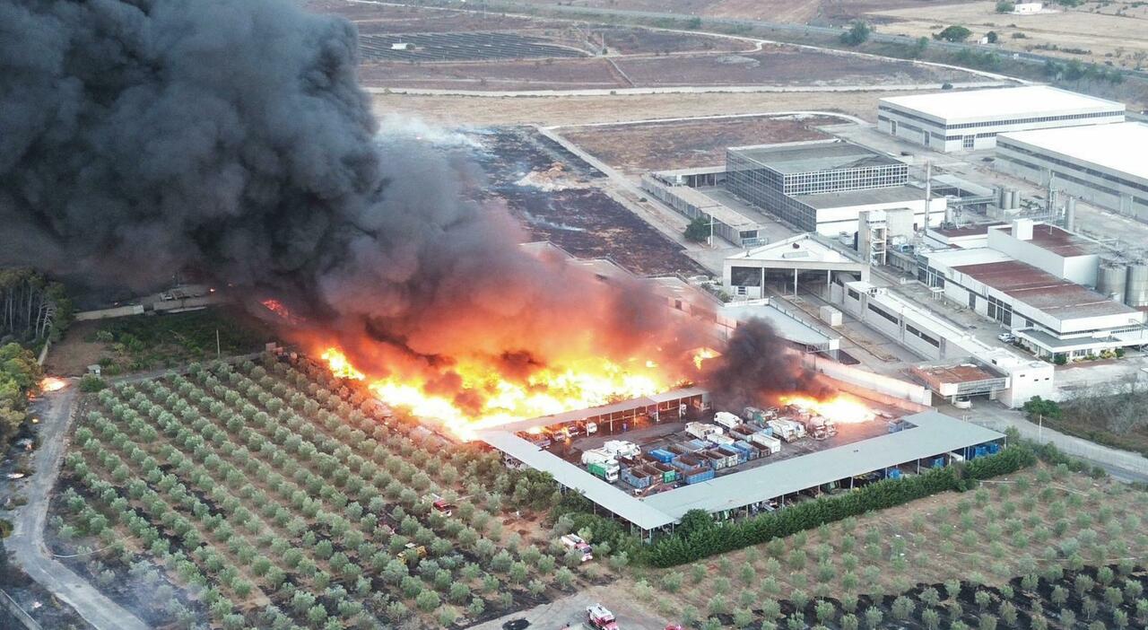 incendio a lequile la prefettura chiede ai comuni i piani di emergenza le analisi di arpa pronte in pochi giorni da Quotidianodipuglia.it incendio a lequile la prefettura chiede ai comuni i piani di emergenza le analisi di arpa pronte in pochi giorni
