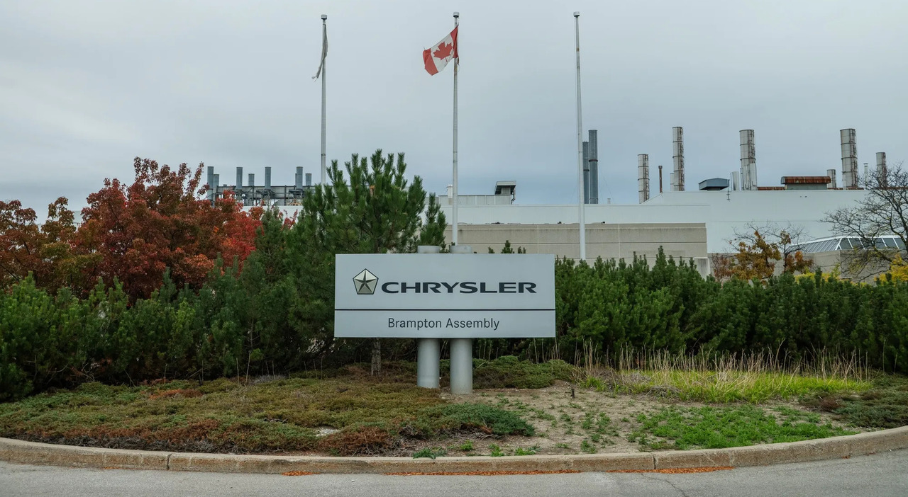 lo stabilimento Stellantis di Brampton