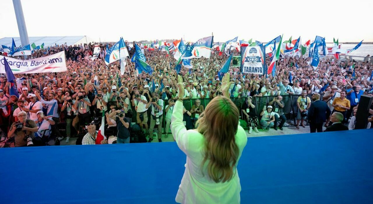 il discorso di giorgia meloni con vista voto temi orgoglio strategie e colpi a sinistra e destra da Quotidianodipuglia.it il discorso di giorgia meloni con vista voto temi orgoglio strategie e colpi a sinistra e destra