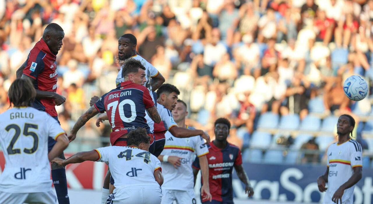 un lecce spento e confuso perde a cagliari decide maldini i giallorossi si svegliano tardi da Quotidianodipuglia.it un lecce spento e confuso perde a cagliari decide maldini i giallorossi si svegliano tardi