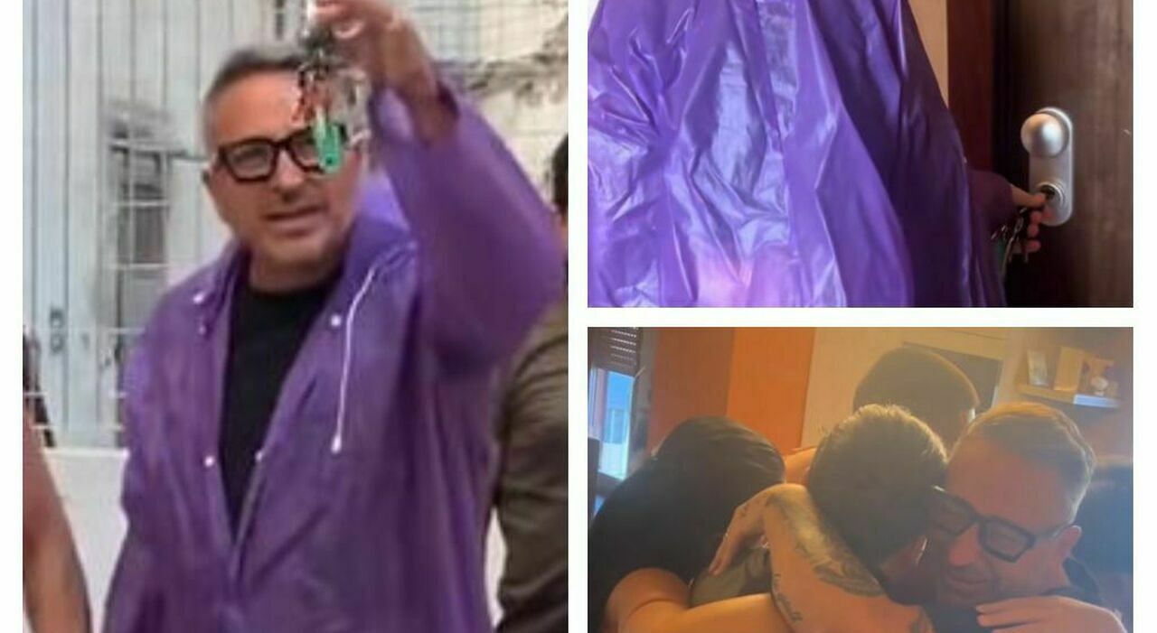 Casoria: «Non smettete mai di lottare per ciò che è vostro», Roberto e la sua famiglia rientrano dopo il crollo di otto mesi fa