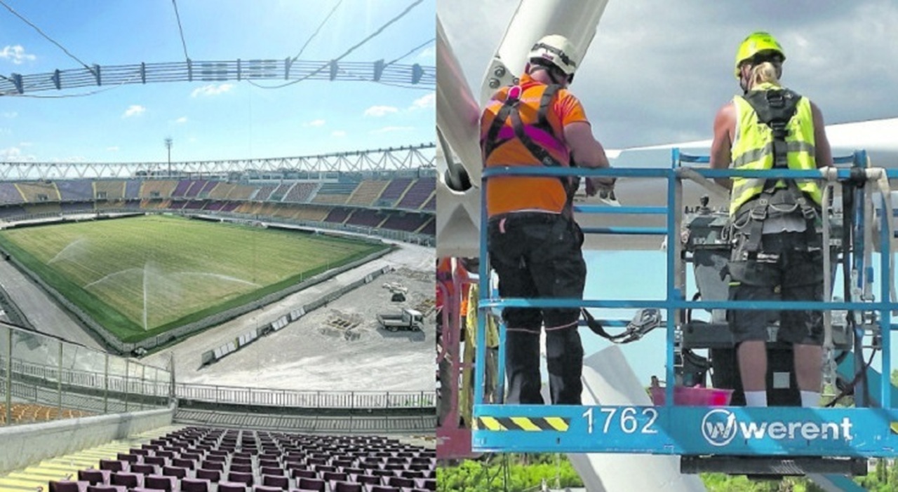 stadio ora la copertura primo telo il 12 ottobre e 298 fari per la sfida col bologna da Quotidianodipuglia.it stadio ora la copertura primo telo il 12 ottobre e 298 fari per la sfida col bologna