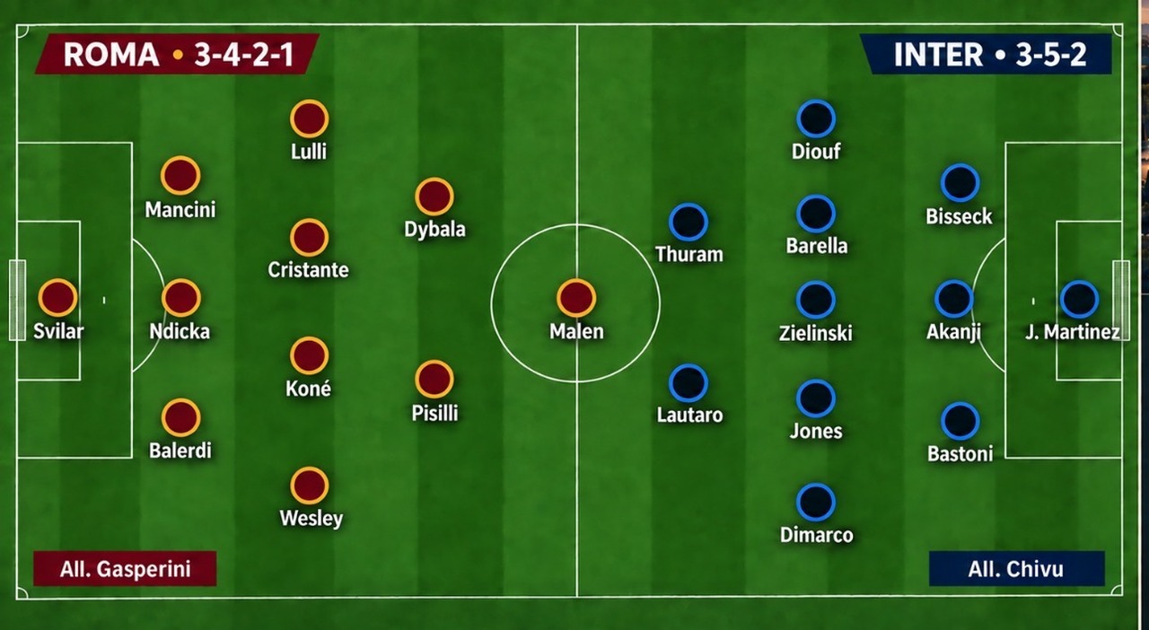 roma inter dove vederla in tv sky o dazn probabili formazioni e orario del big match dell olimpico in palio la vetta della serie a da Ilmessaggero.it roma inter dove vederla in tv sky o dazn probabili formazioni e orario del big match dell olimpico in palio la vetta della serie a