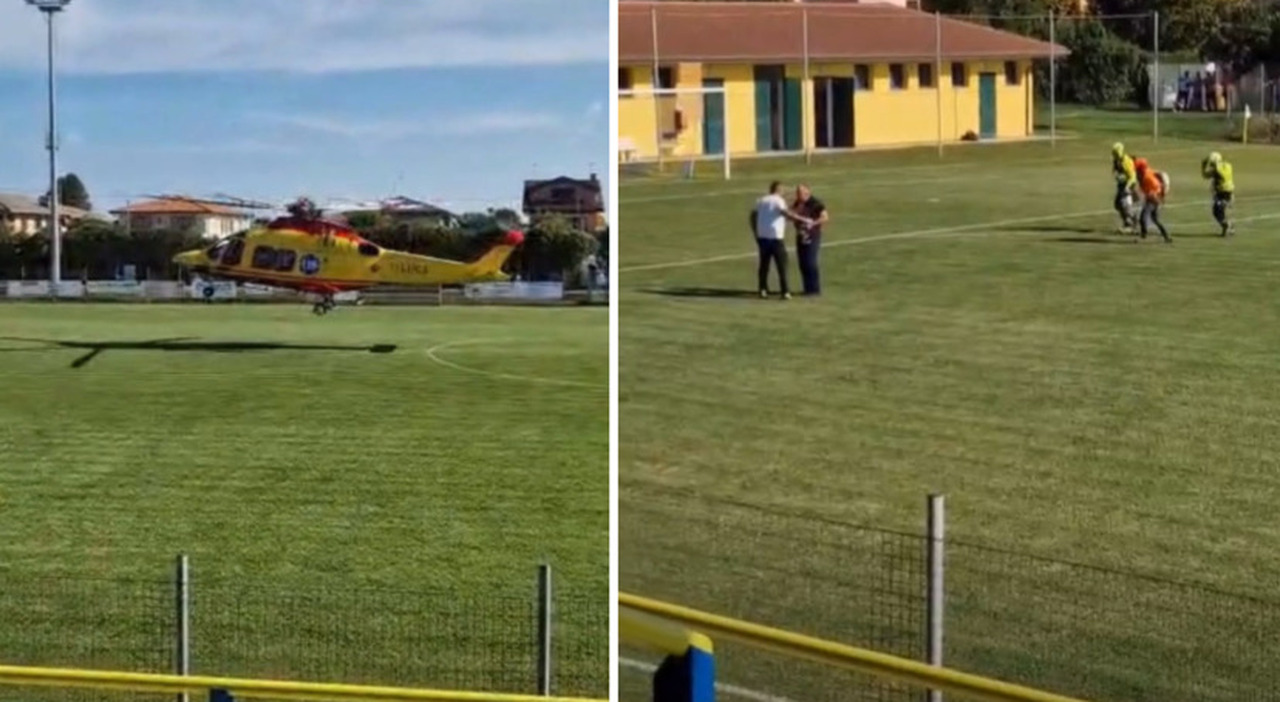 laura giannella muore a 64 anni stroncata da un malore l atterraggio di emergenza dell elicottero sul campo da calcio inutili i soccorsi