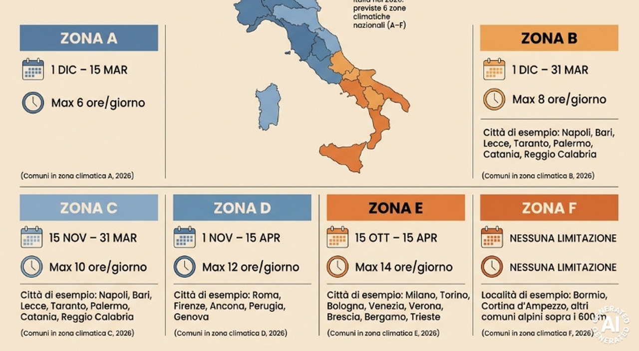 termosifoni quando si possono accendere nel 2026 da roma a milano e napoli le date citt224 per citt224 da Ilmessaggero.it termosifoni quando si possono accendere nel 2026 da roma a milano e napoli le date citt224 per citt224