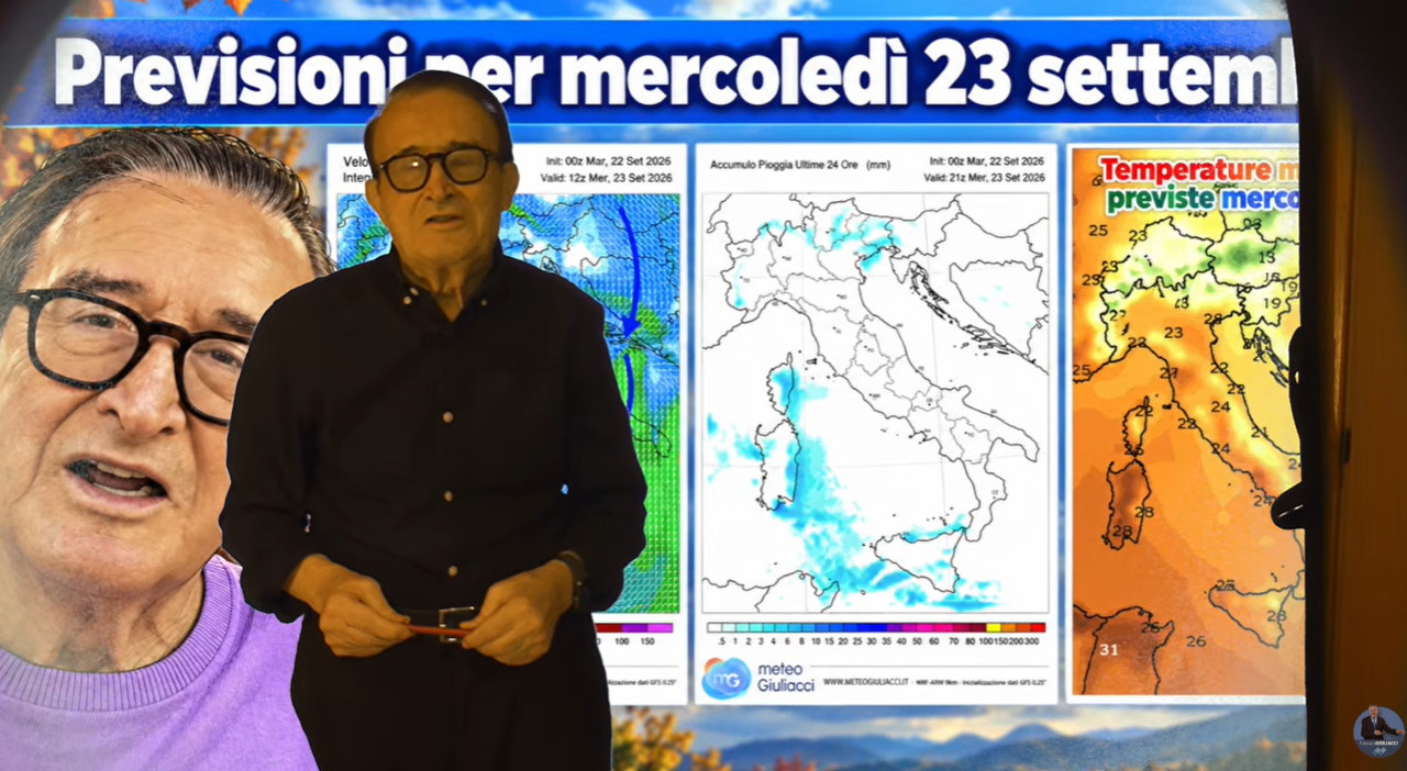 meteo giuliacci svolta fresca dai balcani piogge e temporali anche al sud poi torna il caldo da Ilmessaggero.it meteo giuliacci svolta fresca dai balcani piogge e temporali anche al sud poi torna il caldo