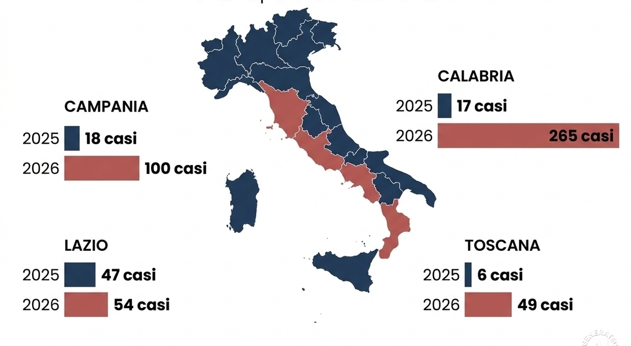 morbillo aumentano i casi 472 nei primi 5 mesi dell anno alert per campania calabria lazio e toscana la circolare del ministero da Ilmessaggero.it morbillo aumentano i casi 472 nei primi 5 mesi dell anno alert per campania calabria lazio e toscana la circolare del ministero