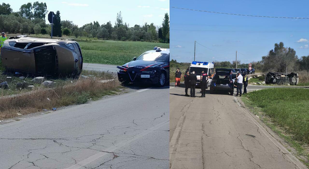 salento incidente tra auto dei carabinieri e mercedes sulla provinciale tre feriti da Quotidianodipuglia.it salento incidente tra auto dei carabinieri e mercedes sulla provinciale tre feriti
