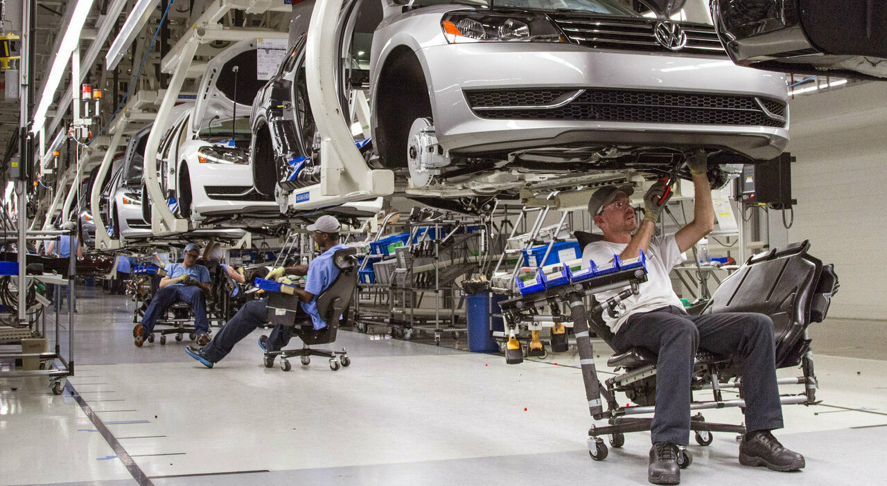 La fabbrica Volkswagen di Puebla